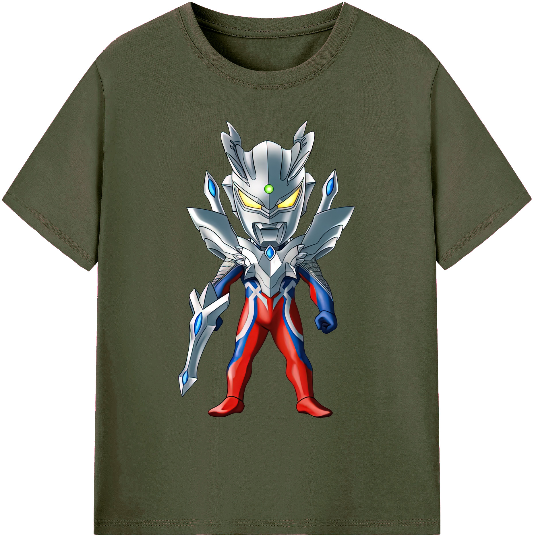 （画像用） ウルトラマン Ultraman 綿100％ メンズ半袖Tシャツ｜肌触りやわらか＆通気性
